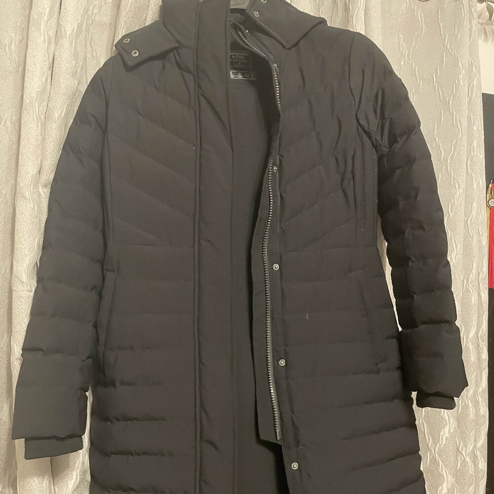 Abercrombie & Fitch Ultra Long Puffer Coat